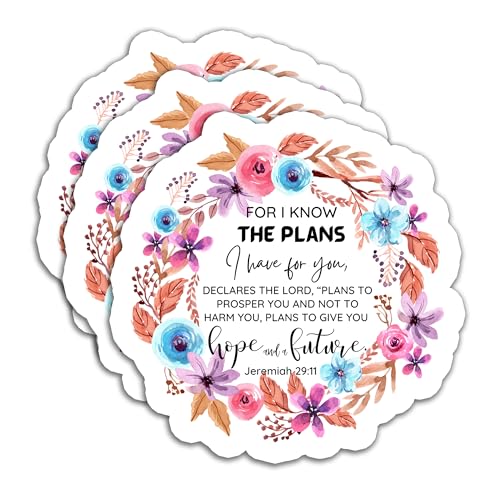 (3Pcs) For I Know the Plans I Have for You