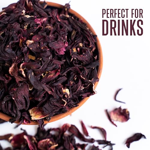 image for RICO RICO Dried Hibiscus Flowers - 100% Natural Hibiscus for Tea, Agua
