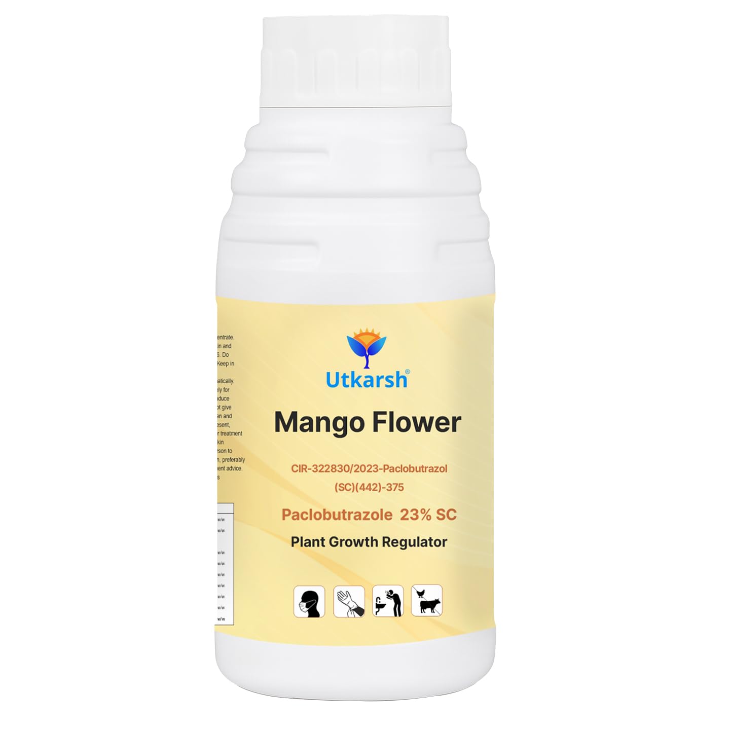 Utkarsh Mango Flower (Paclobutrazol 23% SC) | Plant Growth Regulator, 500 ml; Pack of 1