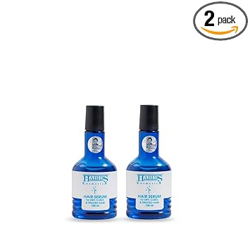 Habibs Hair Serum for Dry, Curly and Treated Hair (100 ml) - Pack of 2