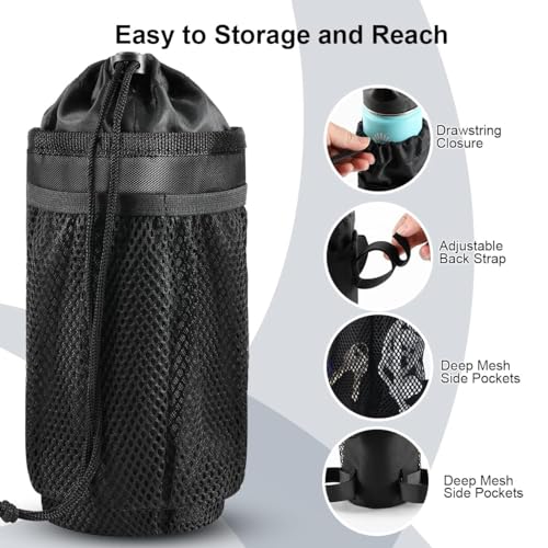 Caudblor Bike Water Bottle Holder Bag for Kid Adult,