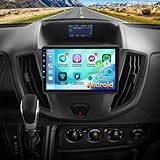 4G+64G Radio for Ford Transit 150 250 350 2015 2016 2017 2018 2019 - Android Touch Screen Car Stereo with Carplay/Android Auto/SWC/Bluetooth 5.0/WiFi/32 EQ Audio