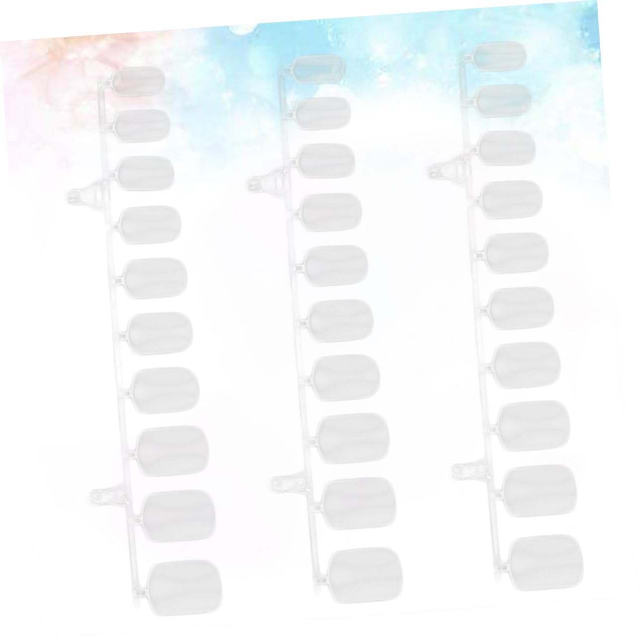 Beavorty 900stücke Ultra-dünne Fake Nails Mit Natürlichem Finish Für -maniküre Zu Hause Geeignet Für Partys Und Besondere Anlässe Einfach Anzuwenden