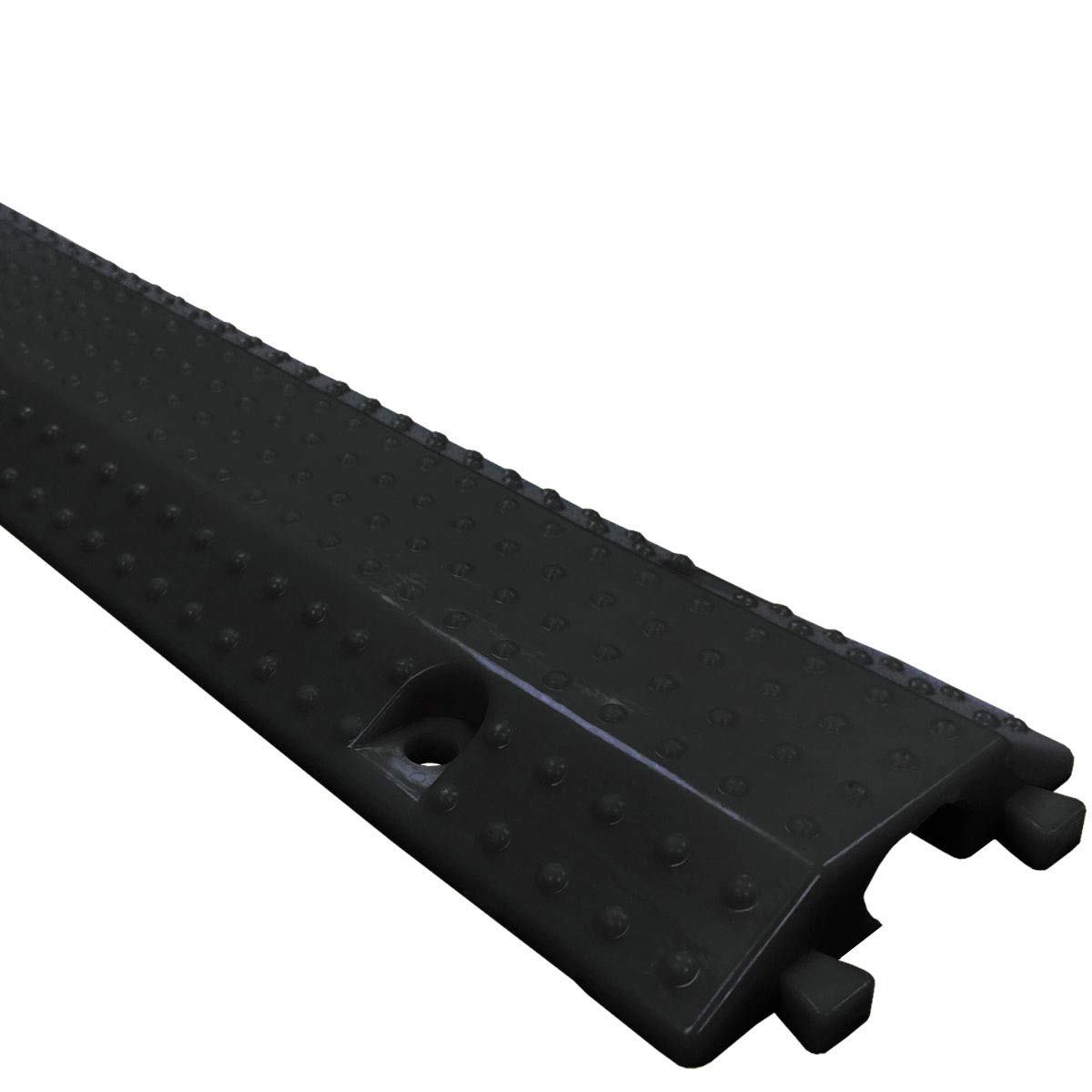 EZ Runner PVC Mini Drop Over Cable Ramp - Black