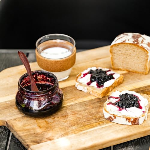 Gosknor 4pcs Butter Knife, 5.9 Inch Wooden Jam Spreader Mini Cheese Butter Spreaders Knife Kitchen Restaurant Spreader Knives for Jelly Jam Cheese Sandwich Cheese - Image 7
