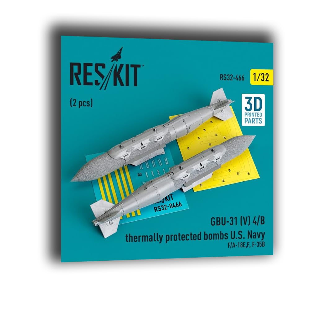Amazon | レスキット (Reskit) 1/32 GBU-31(V)4/B 2000ポンドJDAM 海軍