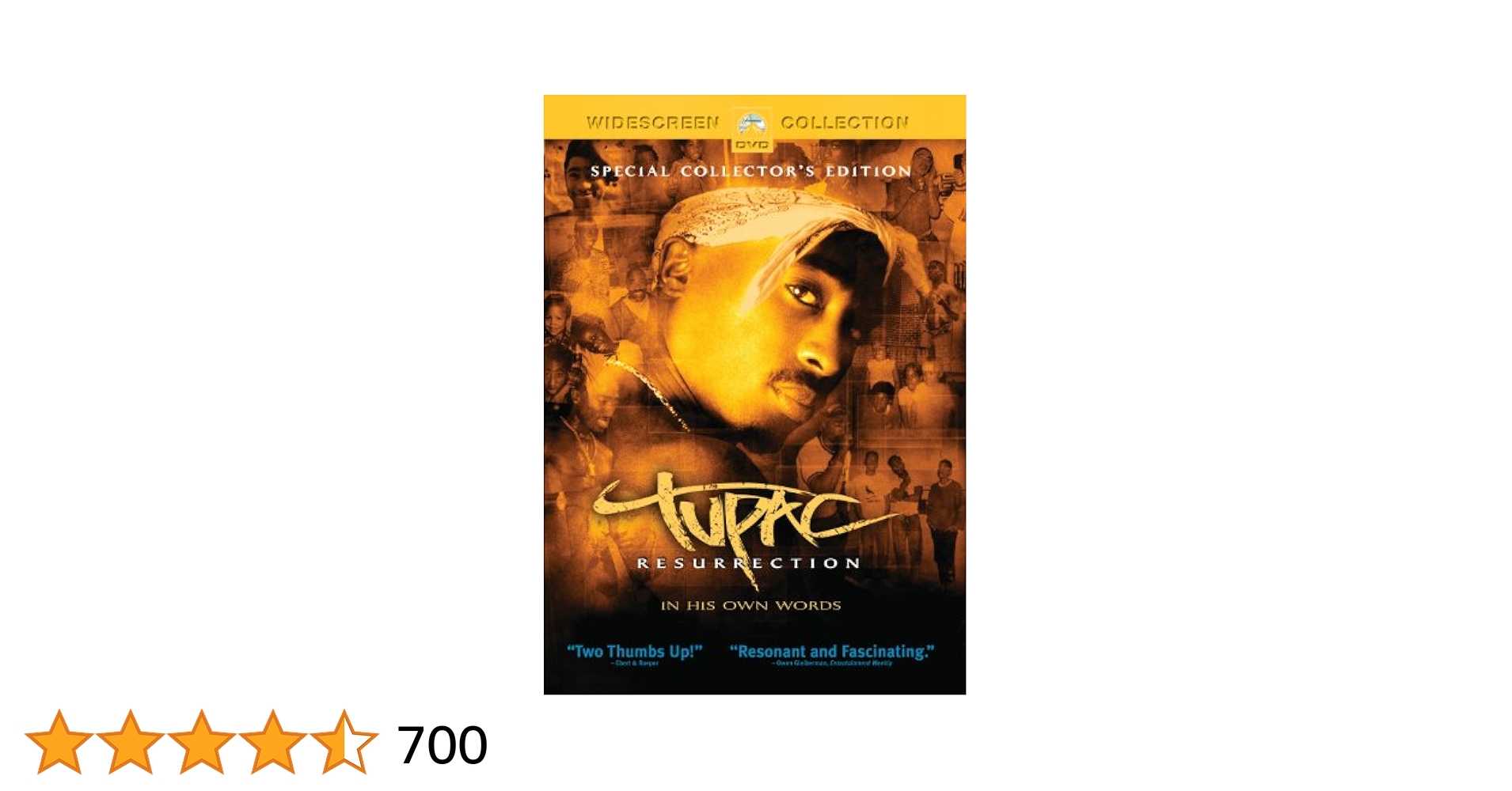 【中古】2pac: Resurrection [DVD] Import Amazon.com: Tupac: Resurrection (2003) : Tupac Shakur