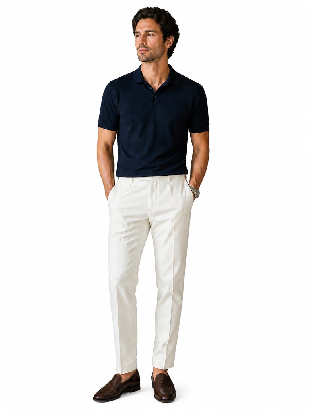 denro Formal Pants for Men Office Wear | Comfort-Finish Stylish Tailored Fit | Polyester Lyocell Blend for Men, Boys, Gents Bottom Trouser-picture-18