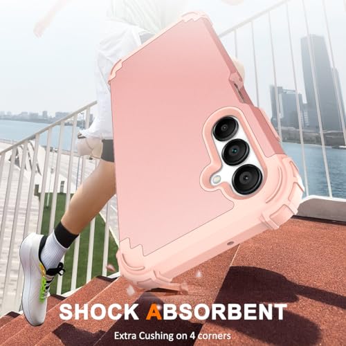 Coque Samsung Galaxy A16 Asuwish LK3JT Or Rose - Finition premium et design épuré - 5