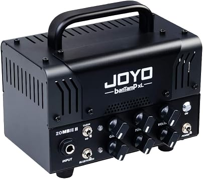 JOYO Zombie-II BanTamp XL Series Mini Amp Head 20W Hybrid Tube 2-Channel Guitar Amplifier with Bluetooth (No Sound, Need Extra Speaker)