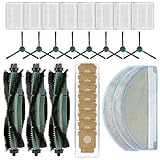 (30個) Roomba 105 Combo アクセサリーパーツ iRobot Roomba 105 Combo Robot、Roomba Combo 2 Essential Robot Q0520 対応 ローラーブラシ3本、サイドブラシ8本、HEPAフィルター8枚、ダストバッグ8個、モップパッド3枚