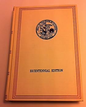 Hardcover Illinois Blue Book 1975-1976 Bicentennial Edition Book