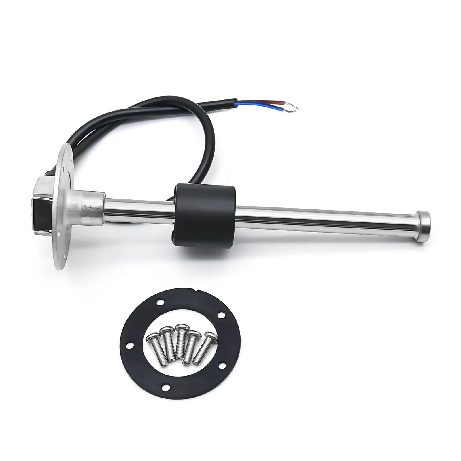 Sensore livello acqua/carburante, 0-190OHM Vuoto: 0ohm, Pieno: 190 Ohm Sensore galleggiante livello liquido serbatoio olio for manometro Letture chiare(475MM)