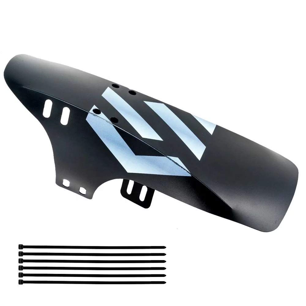 Mountain Bike Fender Mud Guard, Fits 26, 275, 29, Bike Fender, MTB Mud Guard, Bike Splash Guard, Kid Bike Fender, Dirt Jump Bike Guard
