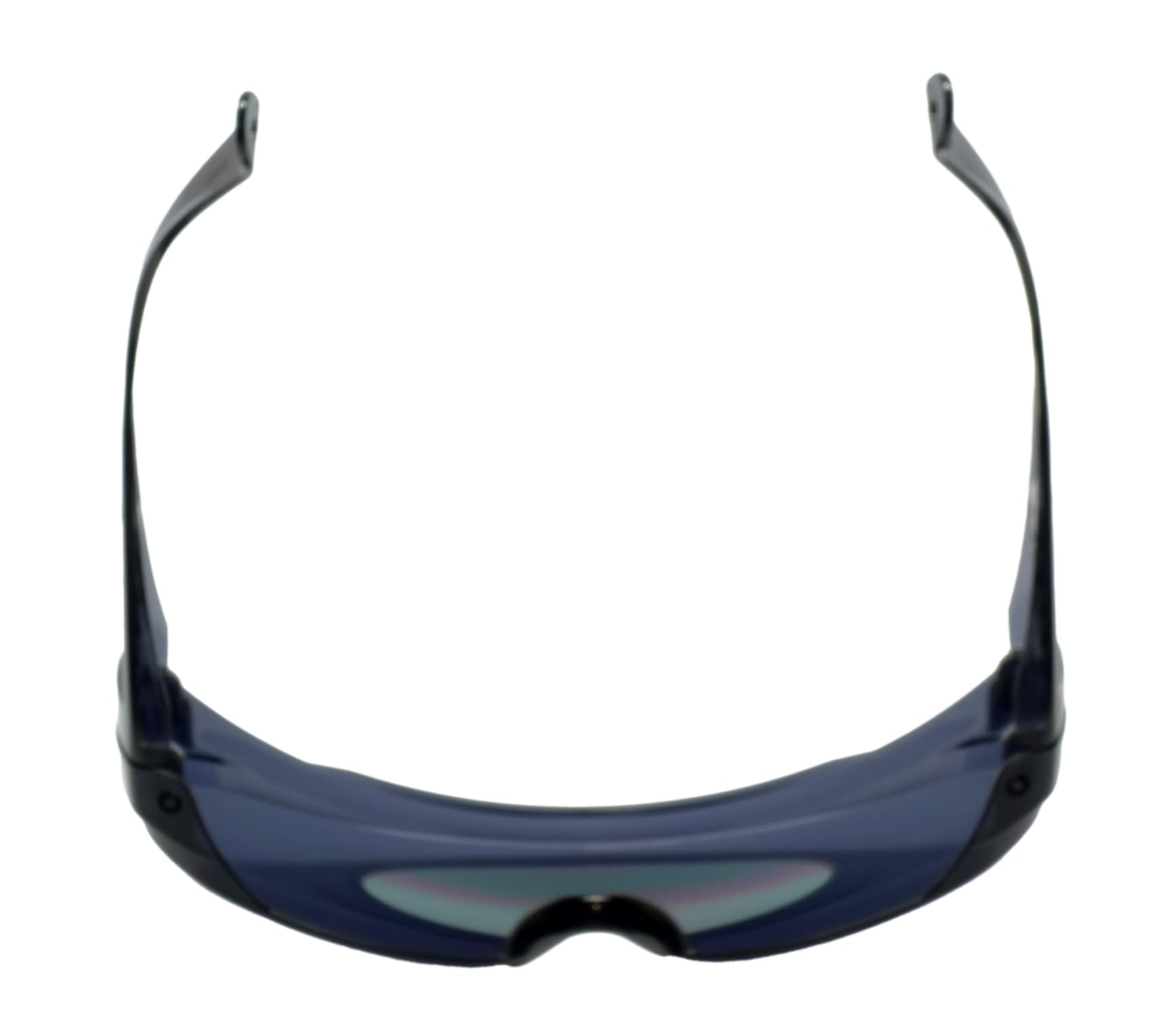 Calabria 1003 Fitover - Gafas de sol grandes de seguridad sobre gafas graduadas | 100% protección UV | patillas transparentes | Humo