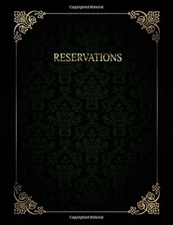 Reservations: Restaurant Booking Logbook for Hostess, 365 Day Table Organizer, Daily Guest Appointment, Schedule Tracker, Large Size
