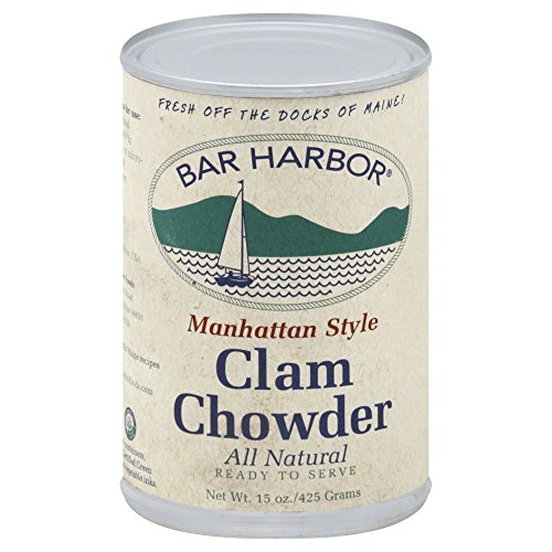 Bar Harbor Manhatten Clam Chowder 15 oz (Pack of 3)