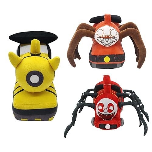 Urijk Choo Choo Charles Spiel Plüsch- Choo Choo Charles Plüsch Spielzeug Cho Choo Charles Zug Plüsch Puppe Kinder Teens Fans Spinne Plüschtier Cartoon Cover