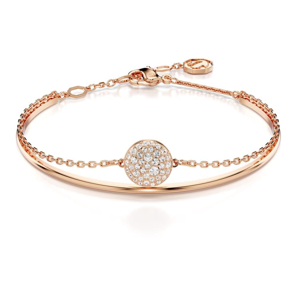 Swarovski Brazalete Meteora 5683452 tono oro rosa