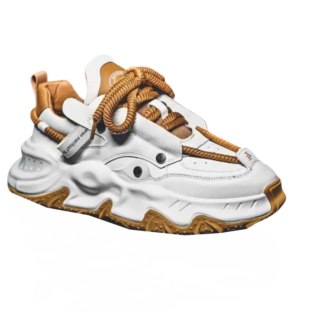 Men Lace Up Shoes with Airmix Sole | Stylish & Comfortable