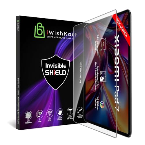 Image of compatible with Xioami Pad 7 /7 Pro 11.2 Inch Tab Tempered Glass Screen Protector Guard Full Screen Coverage Edge to Edge with Easy Installation kit | Anti-Scratch | (mi /redmi pad7 / pad7pro / 7pro)