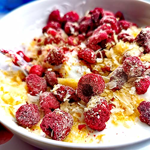 Gefriergetrocknete Mango | 100g Ohne Zuckerzusatz Mangos Gefriergetrocknet | Freeze Dried Fruit Mangoe Getrocknet | Trocken Früchte Keine Zusätze | Trockenmango ZingyZoo