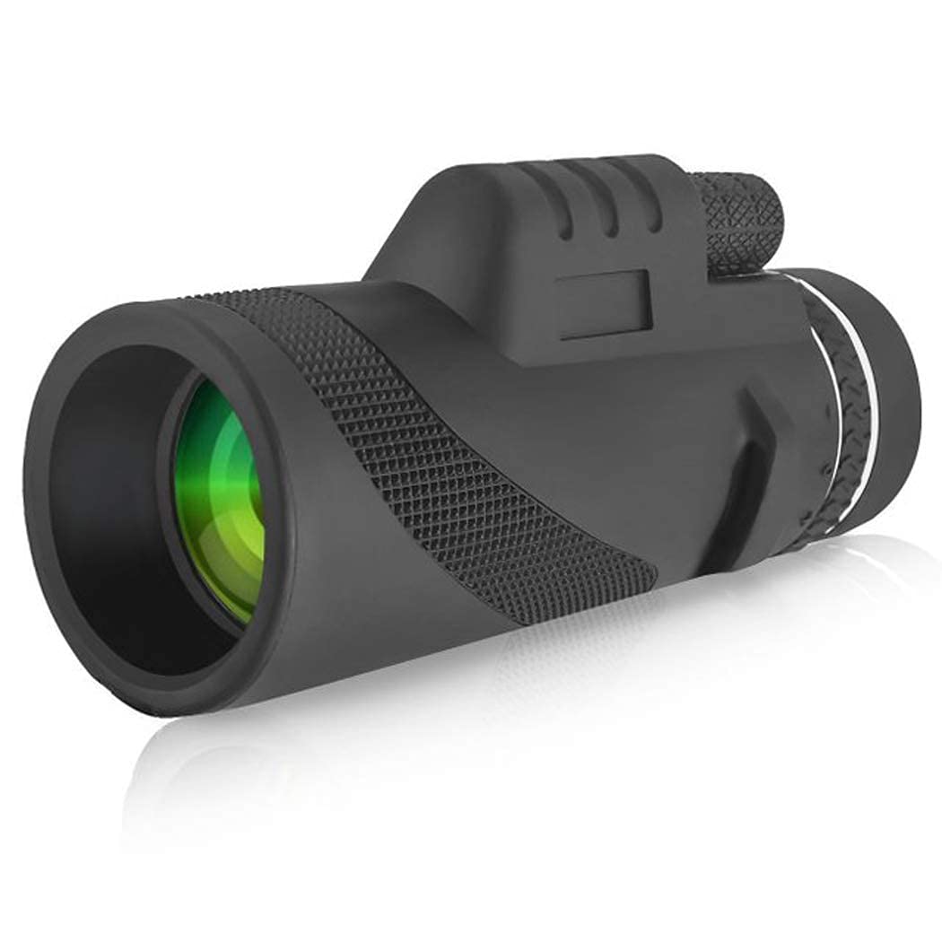 Kompaktowy teleskop monokularowy BAK4 – monokularowy teleskop z zoomem o dużej mocy, teleskop z obiektywem zmiennoogniskowym o 8-krotnym powiększeniu o wysokiej rozdzielczości, ze statywem do