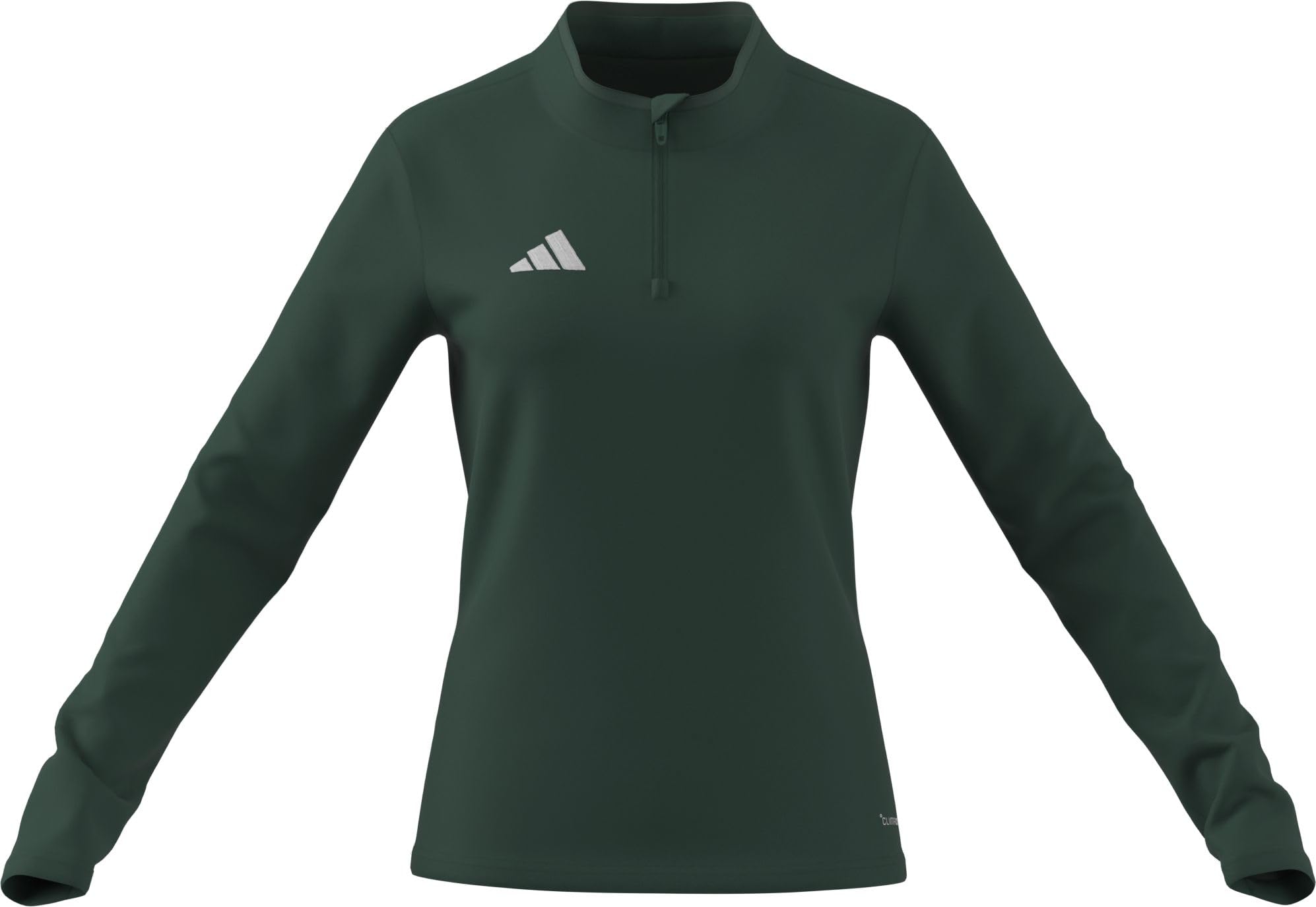 adidas Women's Entrada26 Training Top Sweatshirt, team dark green/white, XXL
