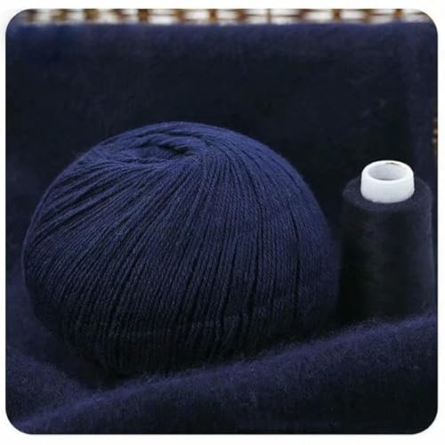 Lot de 8 pelotes de laine cachemire à tricoter pour tricoter, pull, écharpe, gants d'hiver chauds et doux, 50 + 20 g