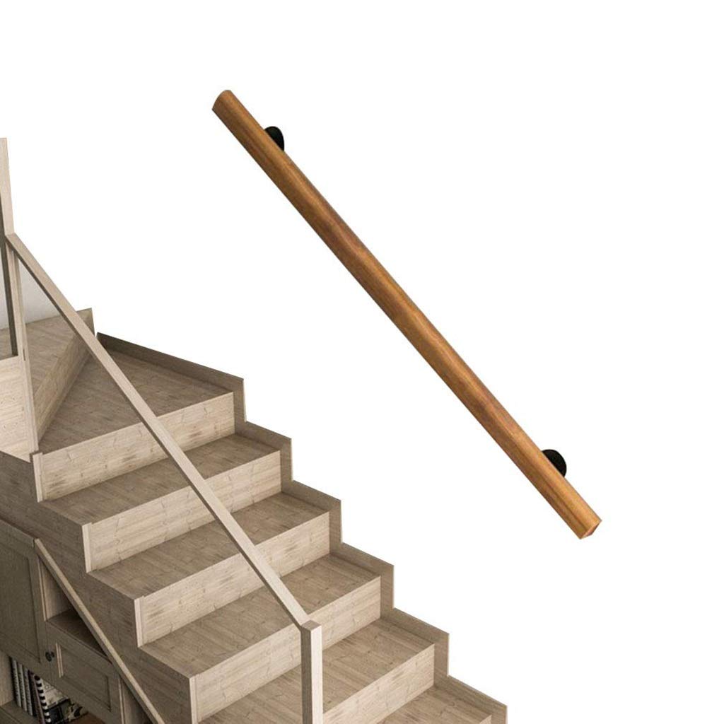 Main courante d'escalier haut de gamme en bois massif noble
