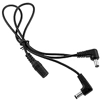 Vista 1 de Lovelysp Daisy Chain - Pedal de efectos de guitarra de 1 a 2 vías, accesorio de pedal de efectos de guitarra de 1 a 2 vías, divisor de potencia