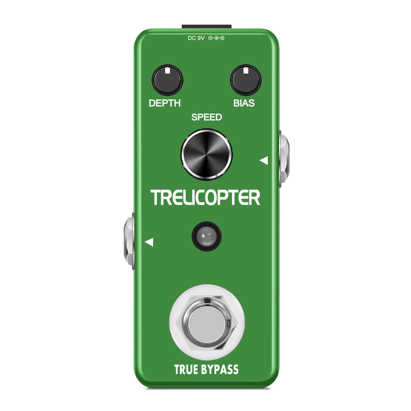 Efekt Gitary Elektrycznej Overdrive Fatz Distortion Chorus Vibrato Reverb Green