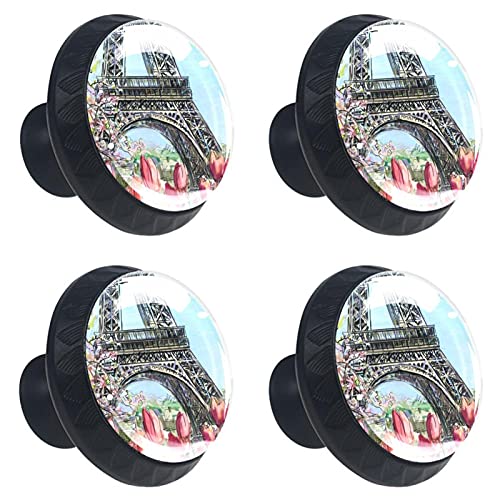 Boutons de meuble Tour Eiffel pour sublimer une commode de chambre romantique - 2