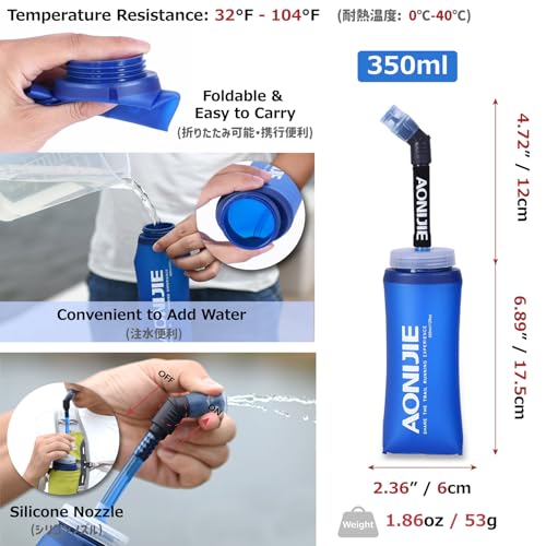 Image of Azarxis Hydration Running Vest Backpack Pack 5L 5.5L for Women and Men Jogging Trail Race Marathon Cycling Hiking
