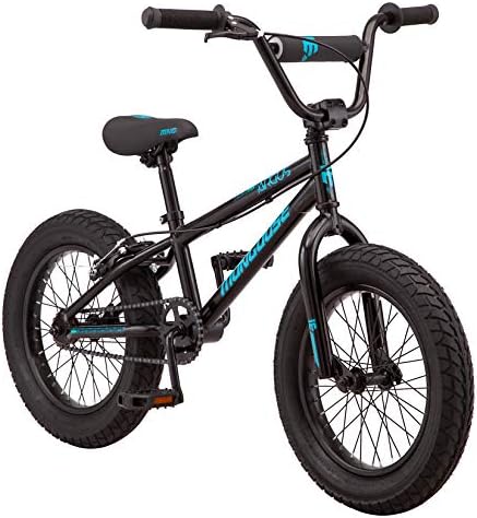 Mongoose Argus Toddler/Kids Fat Tire Mountain Bike, 16-20-Inch Wheels, 3-4.25-Inch Wide Tires, Multiple Colors