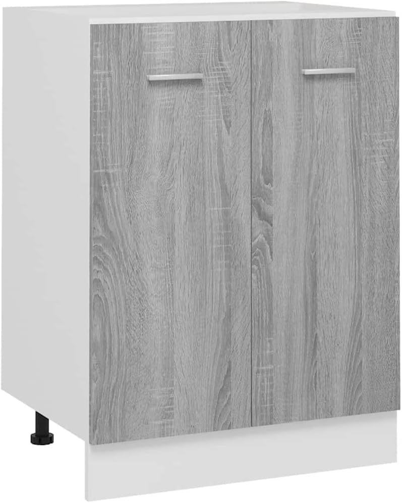 vidaXL Bottom Home Storage Shelf Cupboard Kitchen Equipment