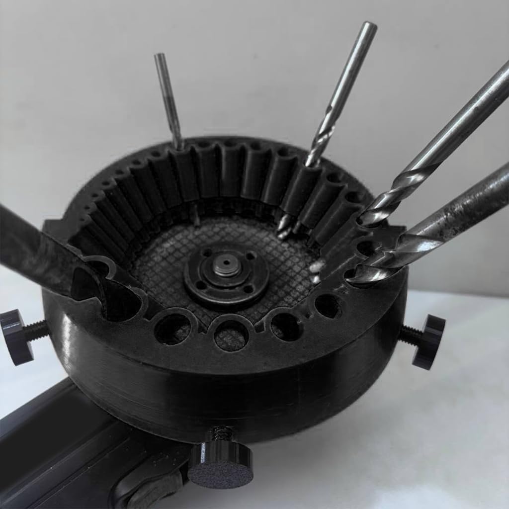 Power Drill Bit Grinding Attachment with Advanced Design Features for Sharpening