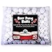 SPORTZGO Beer Pong Plastic Balls Bulk - 48 Pack of Washable Balls for Beer Olympics Drinking Games Table Tenis Carnival Beer Pool Games White Color Ball 38 mm Party Decorations Indoor & Outdoor