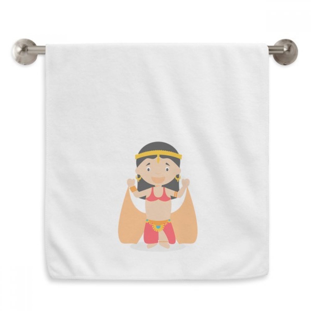 Serviette danseur oriental traditionnel 13x29 en finition moelleuse de qualité