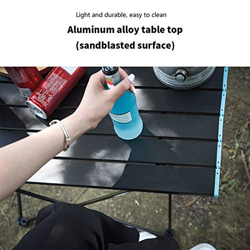 Deryang Folding Table, Folding Camping Table, Camping Table, Portable Camping Table for Picnics, Camping, Outdoor BBQ - Image 5