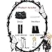 Black Dress Misa Amane Role Playing Costume - Fashion Strap Uniform Dress Set Suitable for Halloween and Role Playing (Black+wig, S)