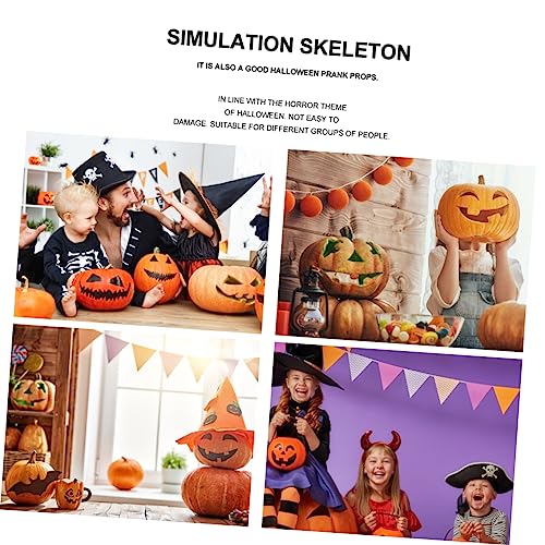 Squelette d'Halloween réaliste pour remplacer les décors fragiles - 7