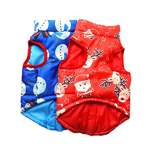 Disfraz para perro 2 piezas Navidad Snowman talla S miniatura 7