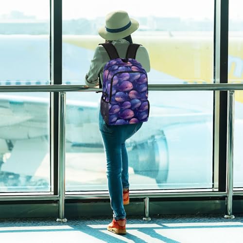 AIXIWAWA Lightweight Hiking Backpacks Cute Whale Print, Foldable Waterproof Daypack for Commute Travel3