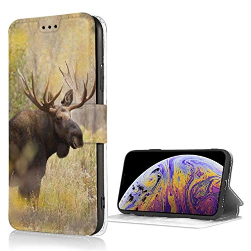 Wild animal moose stan in forest case for iphone x iphone xs, pre…