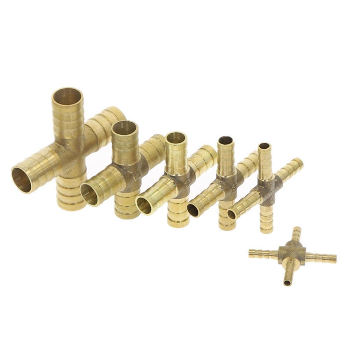 Connettore per tubo da giardino, connettore per tubo flessibile resistente per giardinaggio a prova di perdite, connettore in ottone resistente per un facile fissaggio e un flusso d'acqua sicuro