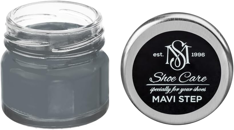 Nutritive Leather Spray - NCS S 6005-B Dark Cool Grey Charcoal - Deep Conditioning & Shoe Color Restoration for Smooth Leather by MAVI STEP - 1.70 fl oz / 50 ml