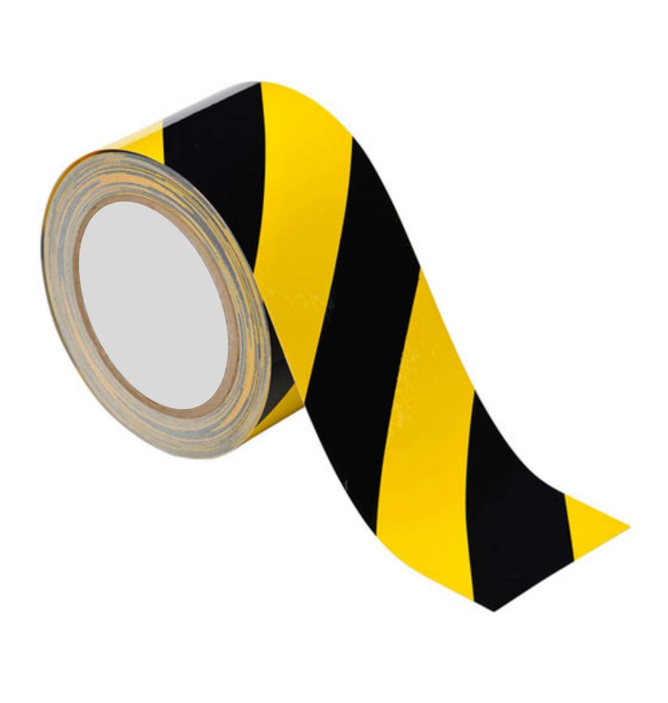 BlackDreams� Anti Slip PVC Material Water Proof Floor Marking - 48mm (2 Inch) X 30 Meter Floor Marking Tape (Black & Yellow Zebbra, 6 Nos) (B07YLLMKP5) Amazon Price History, Amazon Price Tracker