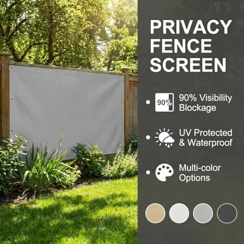 Toile ombrage imperméable pour stopper la chaleur sur terrasse et balcon