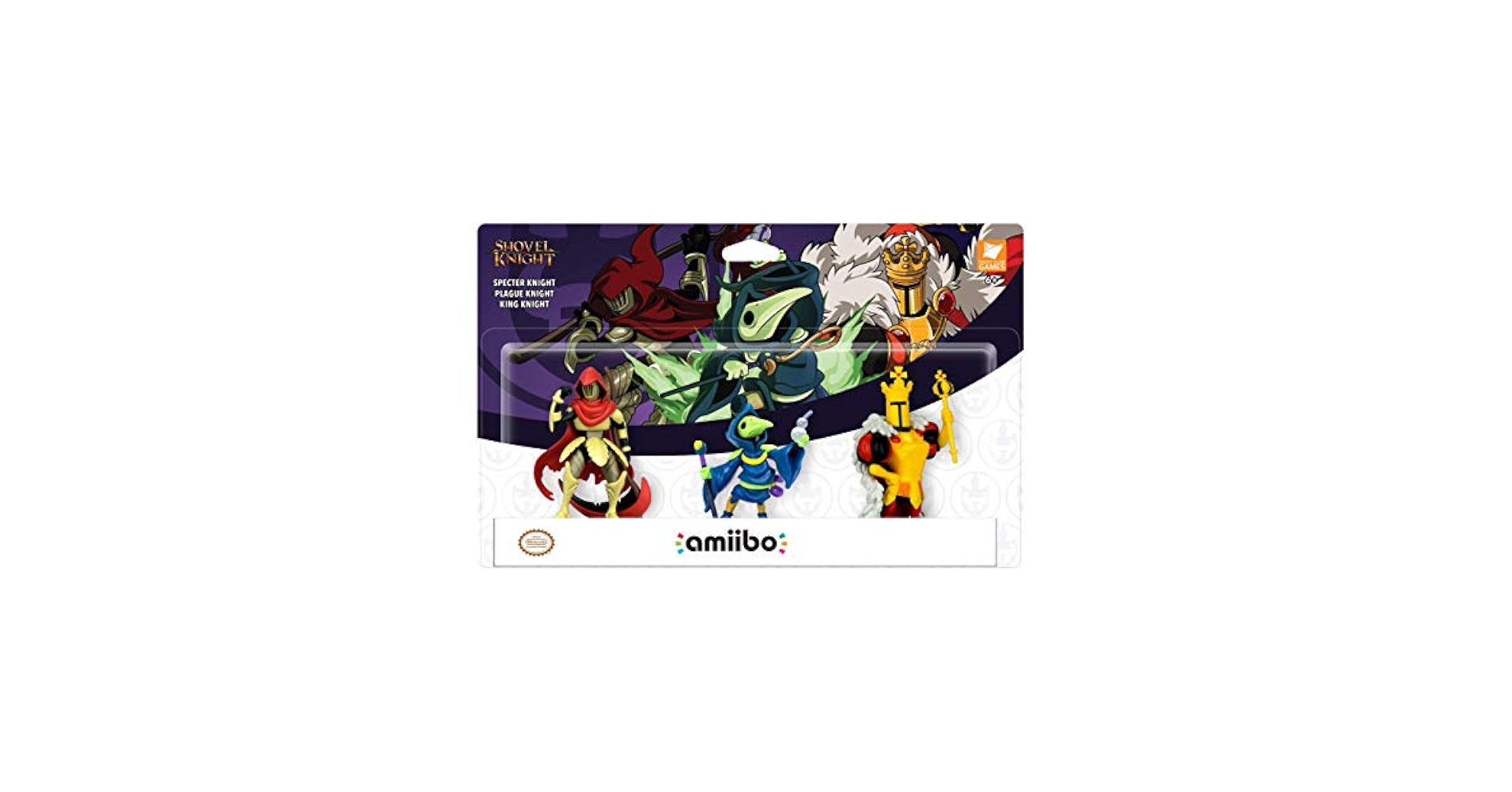 限定 amiibo ショベルナイト スペクター プレイグ キング 3体セット amiibo Yacht Club Games Shovel Knight Treasure Trove 3-Pack